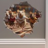 Track Runner in Mouse Hole Decal - Mouse Hole 3D