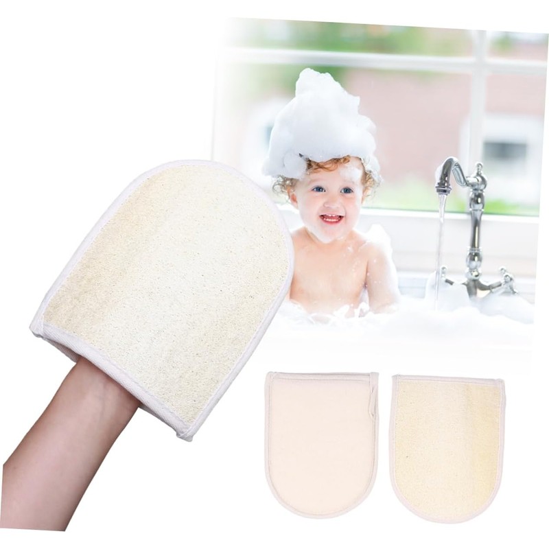 Guante Exfoliante Corporal NIYANGLE de Lufa Natural para Piel Suave
