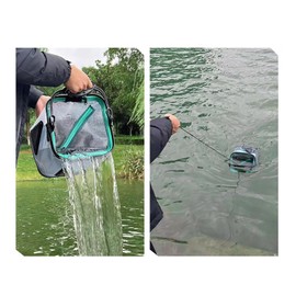 Bait Tank, Folsing Minnow Bucket for Live Baits, Fish Protection Bucket, Multifunctional Fly Fishing Box, Camping Bucket with Handle for Outdoors