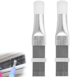 Air Conditioner Cleaning Kit, Set of 2, Fin Cleaning Brush, Air Conditioner Fin Comb, Air Conditioning Cleaning Brush, Cleaning, Radiator, Dusting, Freezing Repair Tool, Cleaning Tool, For Air