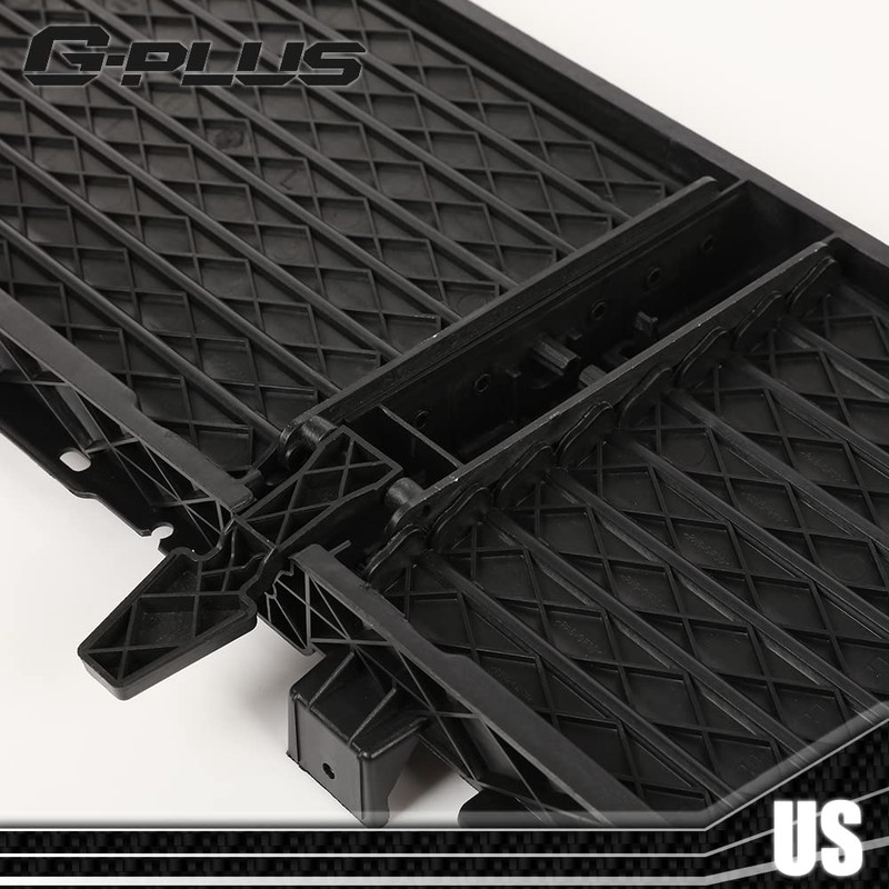 G-PLUS Radiator Upper Shutter Grille Replacement Compatible with 2018 Chevy