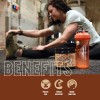 Earth Fed Muscle Creatina Monohidrato Creapure 60 Porciones