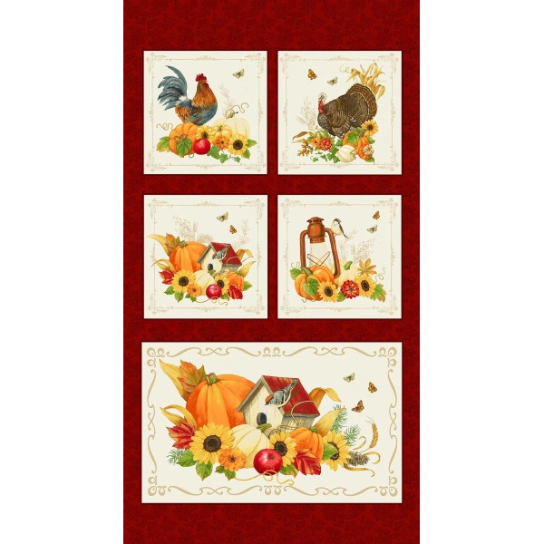 Henry Glass & Co. 23" Fabric Panel | Henry Glass