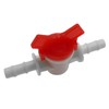 HLGHLG Premium 2-Pack 3/8-Inch ID Barbed Ball Valve In-Line Shut-Off
