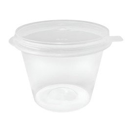 Fiesta Recyclable Portion Pot with Lid, 50 ml, Pack 50