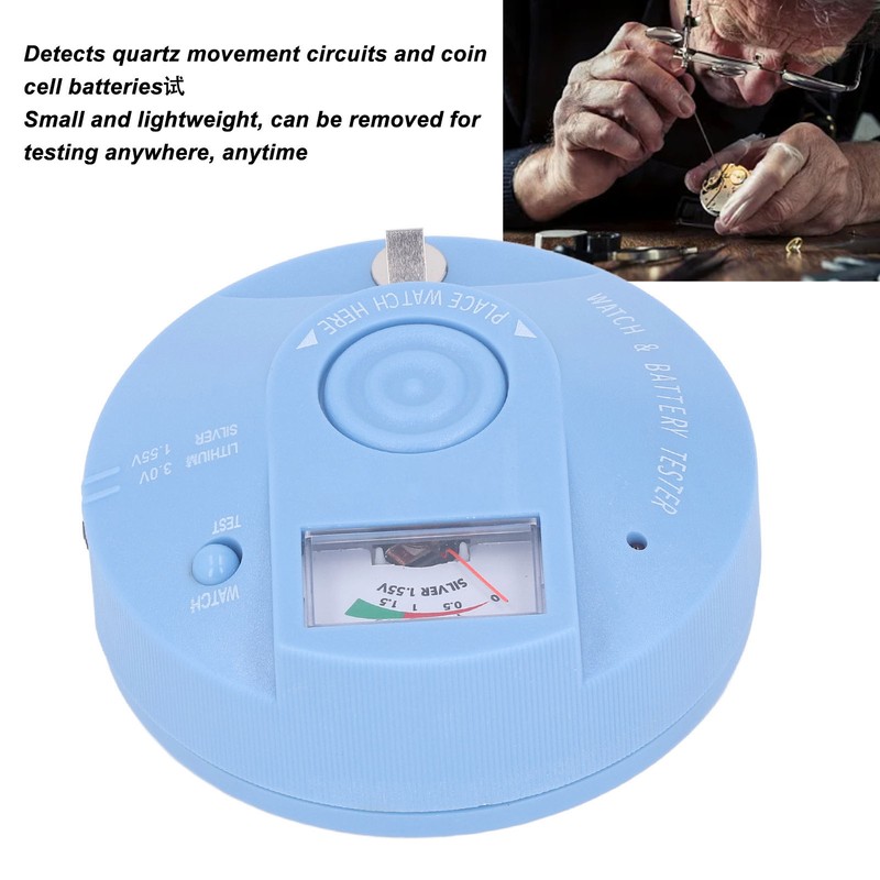 Watch Battery Pulse Tester Quartz Watch Button Cell Coil Tester