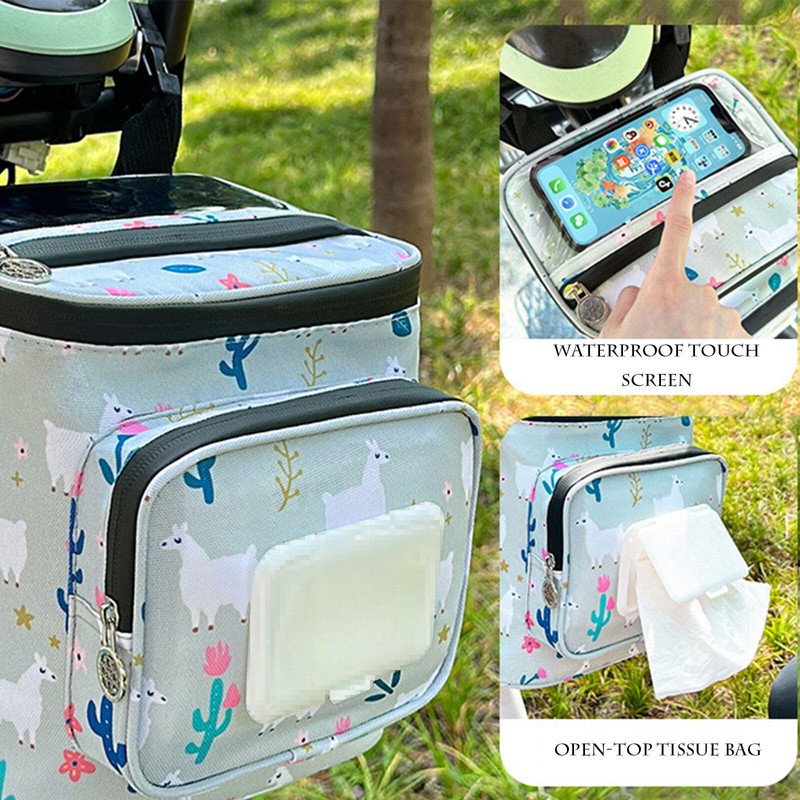 Boxonly Electric Scooter Front Bag - Waterproof Oxford Cloth Organizer