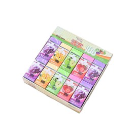 superPIG Pack of 30 Fruit erasers for Kids、Students（4b）Color erasers for Drawing Pencil erasers for School Classroom Office