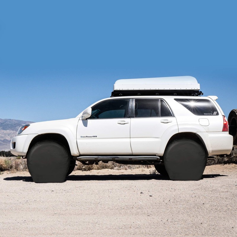 Explore Land Tire Covers 4 Pack - Tough Wheel Protector