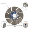 115mm Diamond Cutting Discs For Angle Grinder, SX-16 MegaMax Segmented