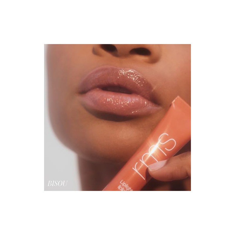 RMS Beauty Liplights Cream Lip Gloss - Bisou for Women