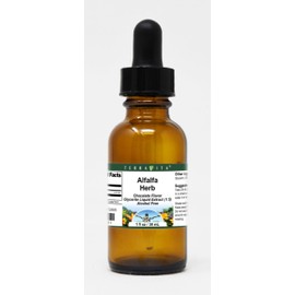 Alfalfa Herb Glycerite Liquid Extract (1:5) - Chocolate Flavored (1 oz, ZIN: 522020)