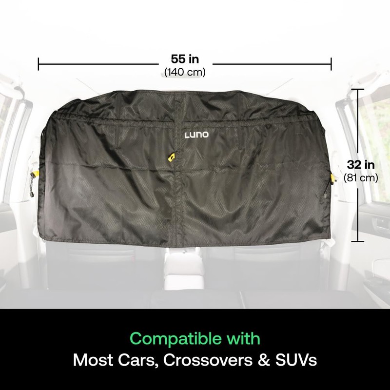 Luno Divider Curtain for Privacy and Sun Protection - Detachable