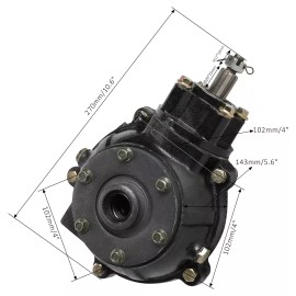 Unbranded Rear Axle Gearbox Drive Differential Case For ATV Dirt bike Golf 4 Wheeler 4DW