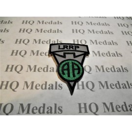 One  Subdued 82nd ABN LRRP School Patch with Army RECONDO