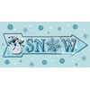 Snow Deco Mesh Wreath With Adorable Snowman Handmade Deco Mesh