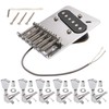 Jiuwu 6 Strings Saddle Bridge Plate Single Coil Neck Pickup