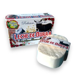 Jabon de leche de Burra, Donkey's Milk Bar Soap, for moisturizing, hydrating skin and attracting good luck, 100% natural