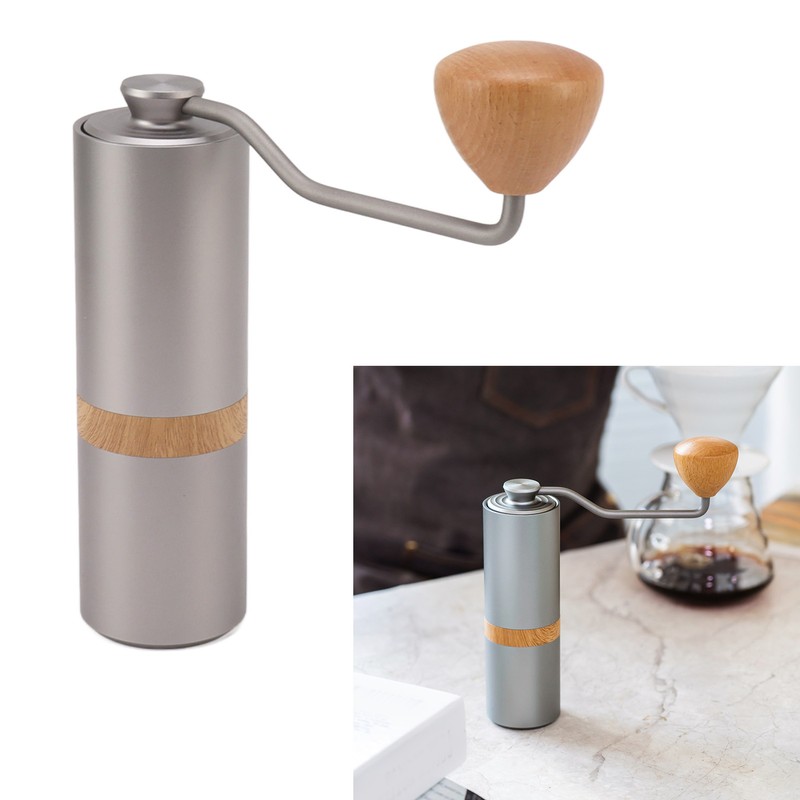 Manual Coffee Grinder Portable Hand Crank Coffee Bean Grinder for