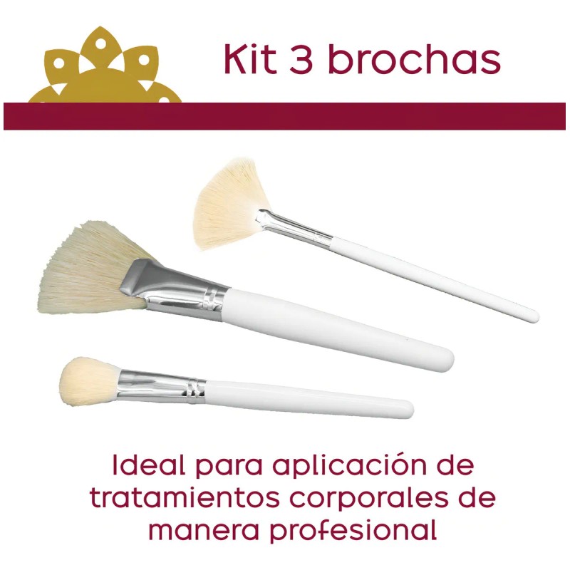 Brocha Facial Corporal Pzas.
