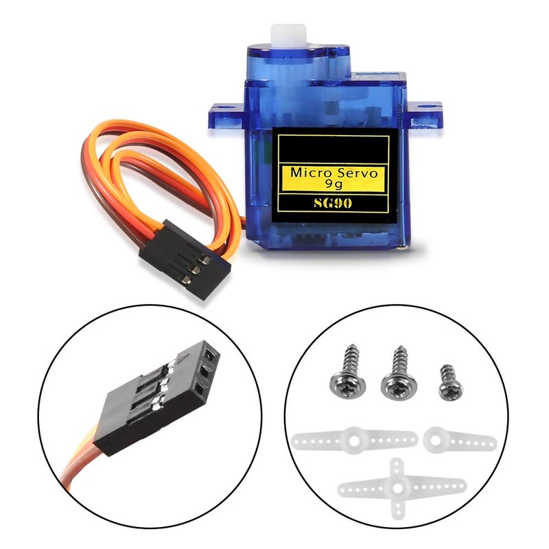 DORHEA 12 Pieces Micro Servo Motor, Mini Servo 9g Servo