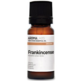 BIO - Frankincense Essential Oil - 10mL - 100% Pure, Natural, Chemotyped and AB/Cosmos Certified - AROMA LABS (French Brand)