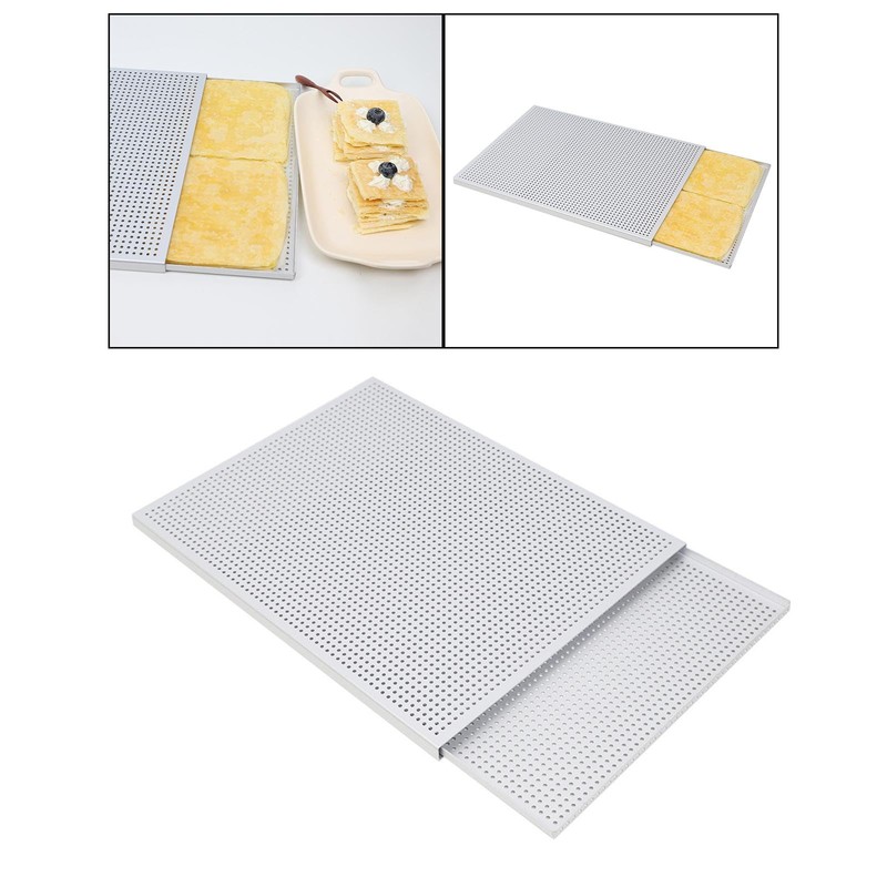 ＫＬＫＣＭＳ Oven Baking Sheet Puff Pastry Baking Tray Perforated Dish