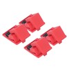 4Pcs Circuit Breaker Lockout Device Set Clamp On Single Pole