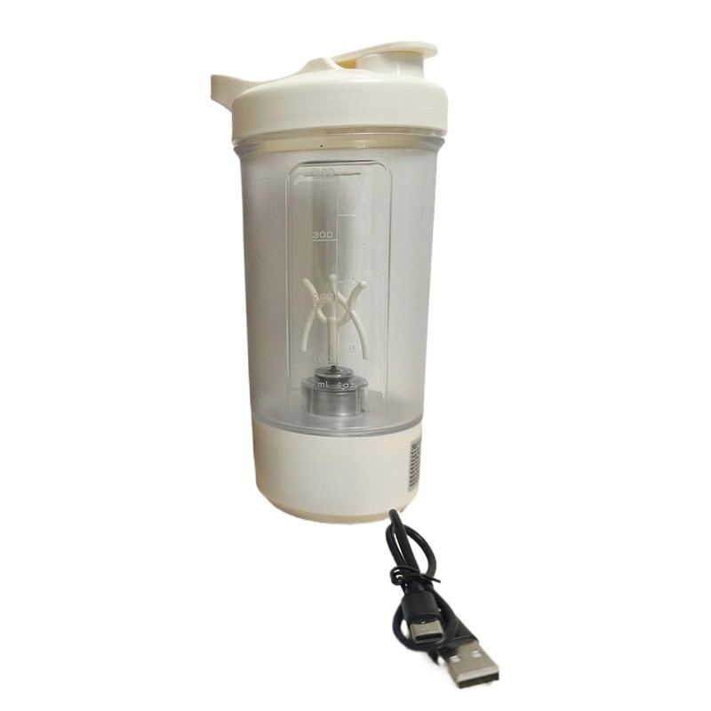 Protein Shaker Bottle - 450ml Leak-Proof Portable Blender | Travel