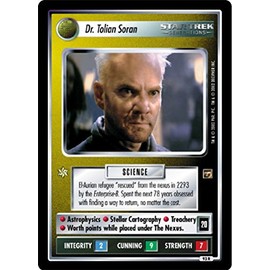 Star Trek CCG 1E TMP Motion Pictures DR TOLIAN SORAN 93R+