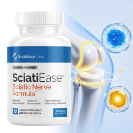 SciatiEase Labs Sciatic Nerve Formula - R-ALA, PEA - Relieve Pain & Inflammation