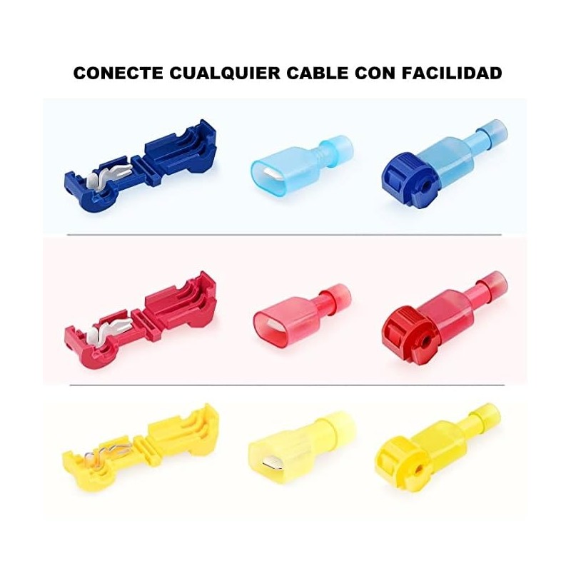 Conectores para Cable de Empalme Rápido Impermeable, Terminales de Cable