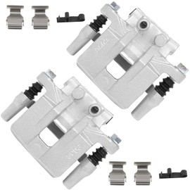 cciyu 18B5105 18B5104 Rear Left & Right Brake Calipers With Bracket For Chrysler,For Dodge,For Jeep,For Mitsubishi