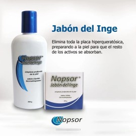 3 Nopsor Jabón Sólido Y 1 Pmda. Nopsor Auxiliar Tx Psoriasis
