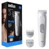 Braun Series 3 Body Trimmer, +3 Care Tools with SkinGuard