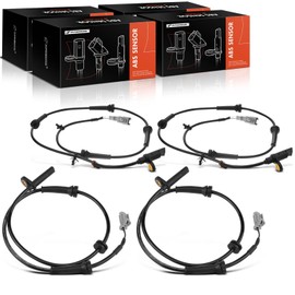 A-Premium ABS Wheel Speed Sensor Compatible with Nissan Models - Rogue 2008-2013, AWD - Front and Rear, Driver and Passenger Side, 4-PC Set, Replace# 47910JG000