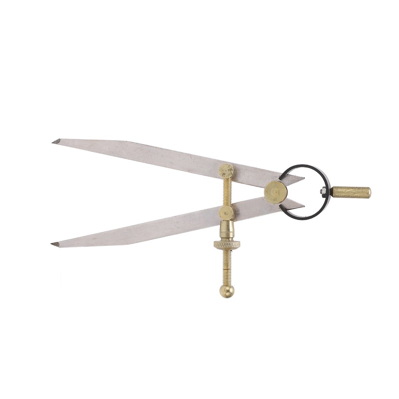 Wing Divider High Accuracy Rust Resistant Gold Adjustable Lockable Leather