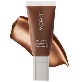 Merit Tinted Mineral Sunscreen SPF 45 1.7 oz/50ml 3 Rich (Cool) / 메리트 틴티드 미네랄 선스크린 SPF 45 1.7 oz/50ml 3 리치 (쿨)