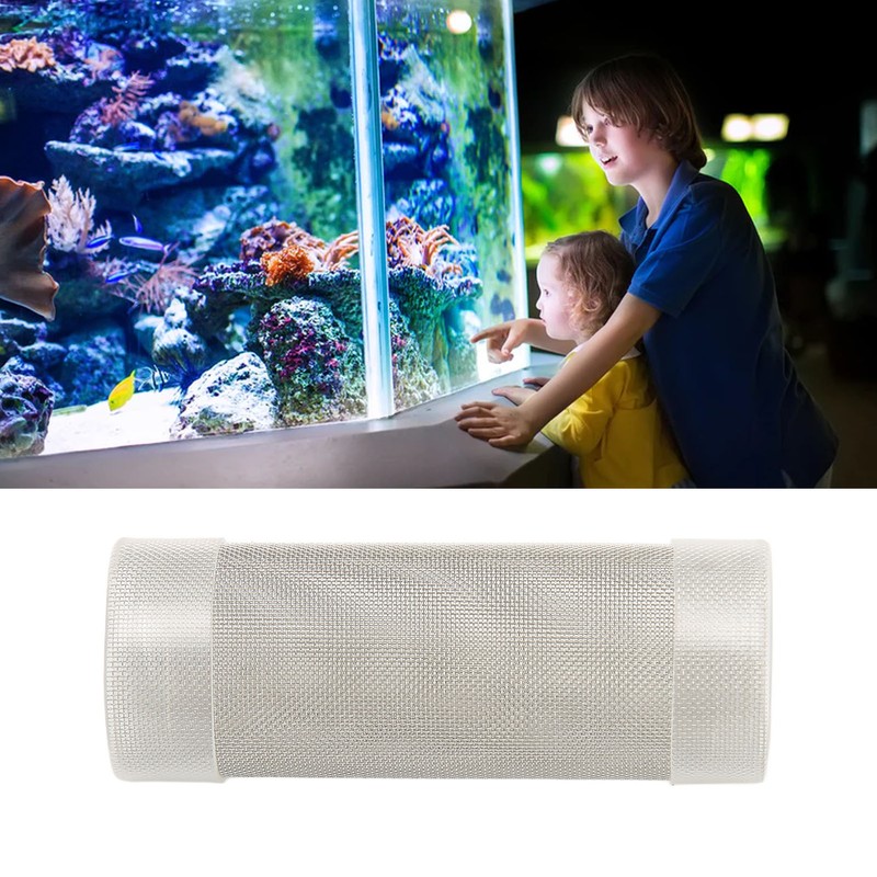 Aquarium Intake Filter Mesh Stainless Dense Openings Fine Pores Fish