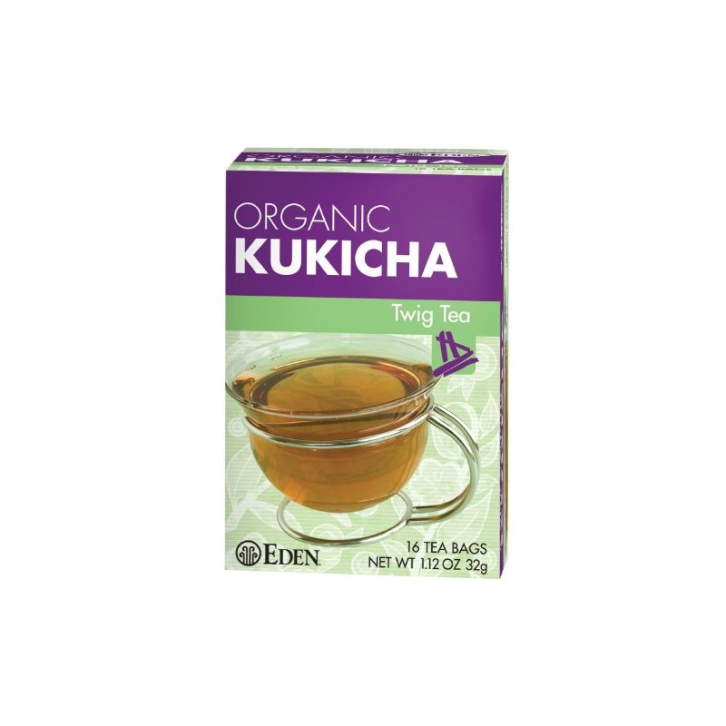 Eden Foods Organic Kukicha Twig Tea - 16 Tea Bags