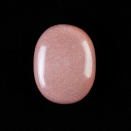 55-60mm Pink Agate Palm Stone - Worry Stone Natural Chakra Healing Reiki Polished Stone Pocket Hand Carved Crystal and Healing Stone Crystal Grid Supplies Meditation, Spa & Therapy Energy Balancing