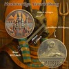 Anubis Gedenkmünze – Ägyptisches Mythologie-Design – "Legenden des alten Ägyptens"