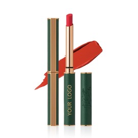 Lynlyulinger Velvet Lipstick, Matte, Suede, Collar Stay, Not Easy to Fall Off, Fluffy, High Color, Fluffy, Lightweight, Lasts 16 Hours, Super Adhesion, 0.1 oz (3 g), 7 Colors Available 06