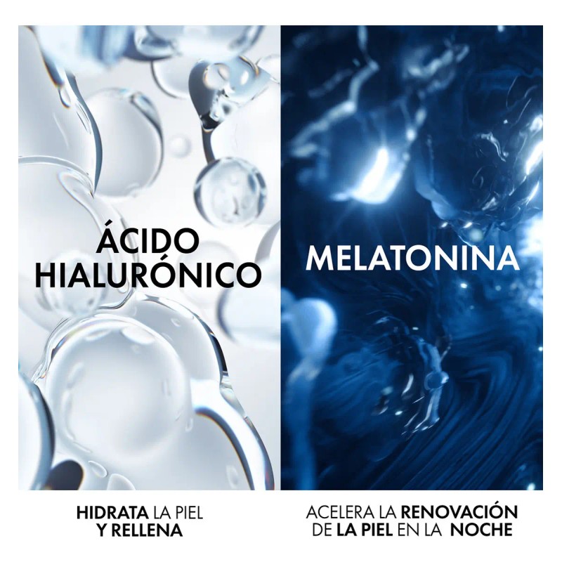 Vichy Minéral Crema Hidratante Reparadora Noche Melatonina Pura Todo Tipo