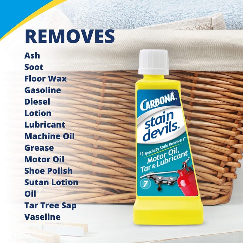 Carbona Stain Devils #7 Motor Oil & Lubricant - 1.7