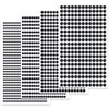 1792pcs Self Adhesive Face Gems Rhinestones Stickers Silver Black Hair