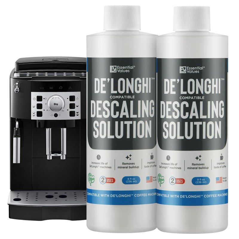 Essential Values Descaling Solution Compatible with De Longhi - Coffee