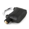 Black Anti Theft Security Padlock Waterproof Siren Alarm Lock for