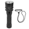 Dechoga Flashlight, Dibrite L25000lm, Stepless Dimming Diving Light, Vacuum Electroplating,