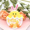 KSCRAFT Easter Egg Shaker Metal Cutting Dies Stencils for DIY